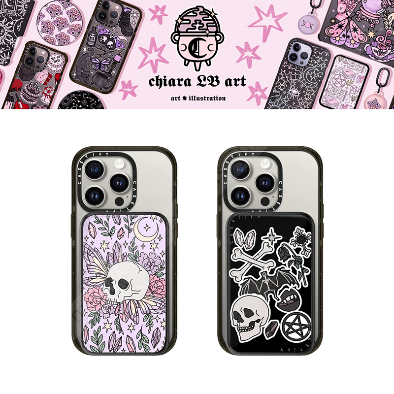 CASETiFY联名Chiara LB Art魔幻艺术家手机充电宝闪快充移动电源
