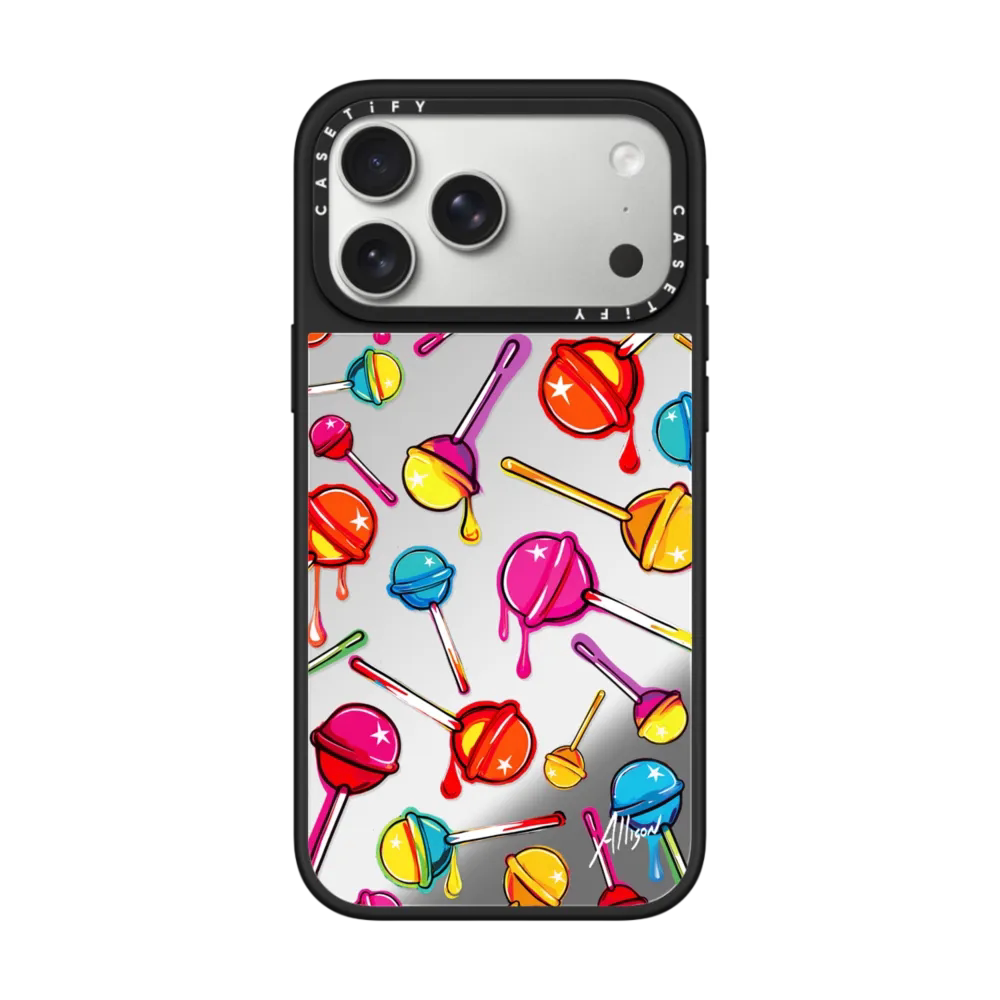 现货CASETiFY黏蜜棒棒糖适用苹果iPhone17 Pro Max磁吸手机壳16/15/14缤纷色彩13数字艺术家复古防摔保护套12