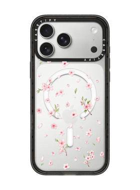 现货CASETiFY精致樱花适用苹果iPhone17 Pro Max磁吸手机壳16/15/14时尚13小清新ins风春日花卉防摔保护套12