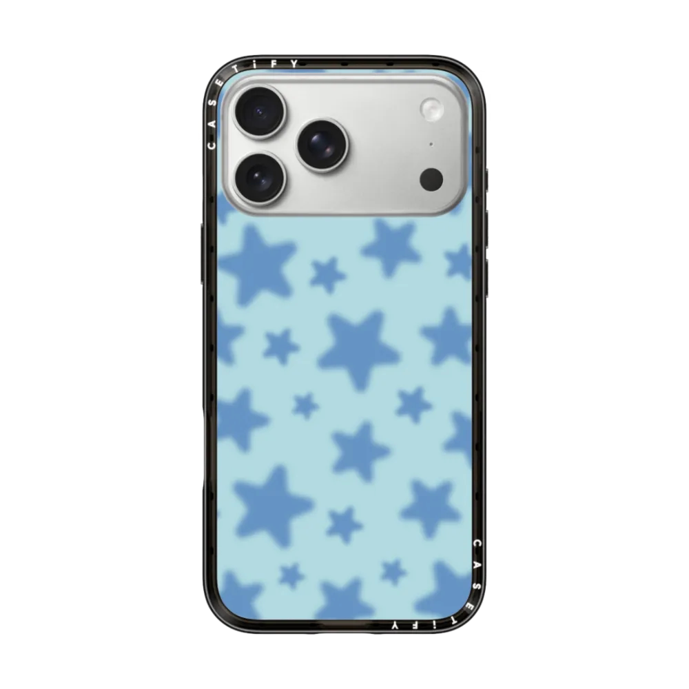 现货CASETiFY蓝色五角星适用苹果iPhone17 Pro Max磁吸手机壳16/15/14时尚潮牌13小众高级感复古梦幻保护套12