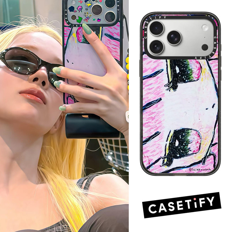 CASETiFY大眼女孩朋克摇滚手机壳