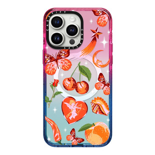 现货CASETiFY联名澳大利亚插画家Izzy max磁吸手机壳15 pro 13梦幻优雅保护套 Lawrence适用苹果iPhone16