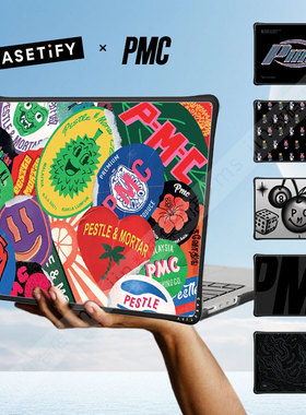 Pestle&Mortar Clothing联名CASETiFY适用于苹果MacBook Pro13/14/15/16寸电脑笔记本保护壳M3/M4套Air防摔套