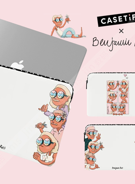 CASETiFY艺术家Benjamin Ross一切为了爱适用苹果ipad/macbook pro 13/16寸笔记本电脑包海绵内胆包防摔套ins