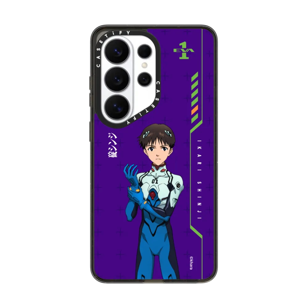 现货CASETiFY联名新世纪福音战士碇真嗣人物定制可写字适用三星S25/S26 Ultra手机壳Z Fold 7/6/5个性保护套