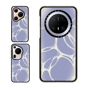 现货CASETiFY李沅禧ILLIT WONHEE分子罂粟花适用华为Pura 80 Pro手机壳Ultra/Pocket 2折叠Mate70Pro+简约套