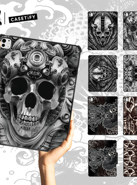 CASETiFY艺术家Gabe Shum个性朋克适用苹果iPad Pro 11/13/12.9寸平板电脑保护套Air第3/4/5/6/7代翻盖防摔壳