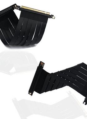 1个 黑色 PE pci-e 3.0 16x 显卡延长线 PCI-E显卡转接卡转接线 9