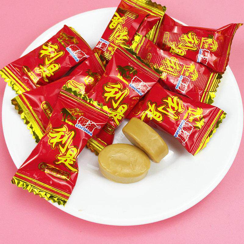 椰海利是糖椰子糖散装500g结婚喜糖满月嫁女乔迁招待年货糖果