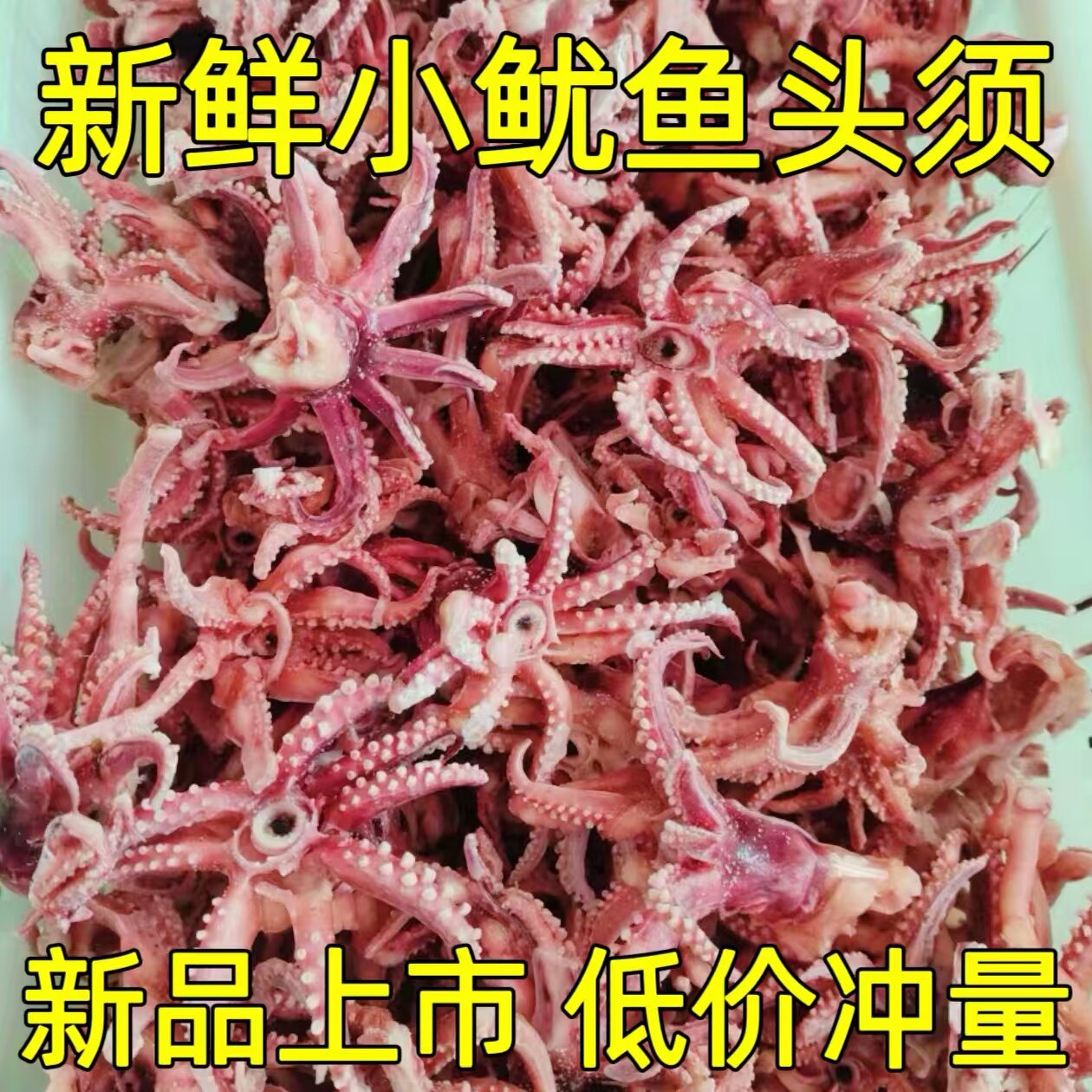 小鱿鱼头须新鲜速冻鱿鱼须冷冻鱿鱼爪商用八爪须烧烤餐饮食材批发