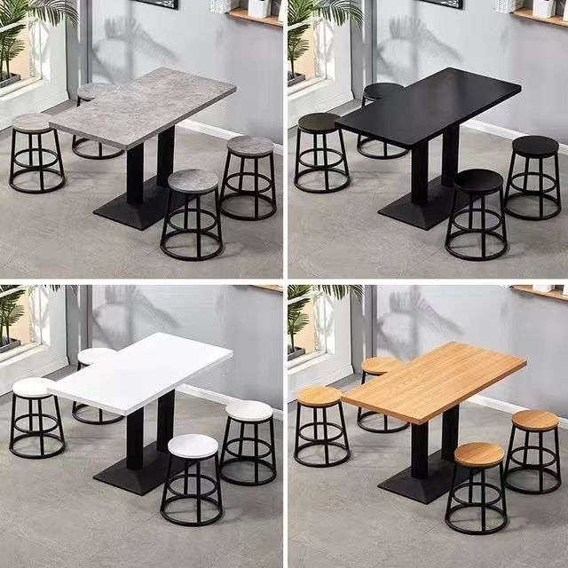 网红桌椅商用餐饮店奶茶