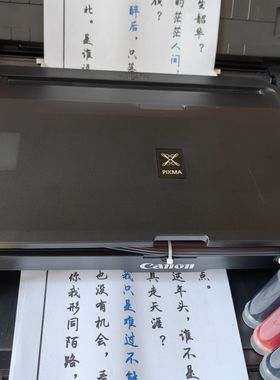 (专用宣纸打印枸皮纸)全新佳能ix6780 6880 A3幅面打印机彩色照片