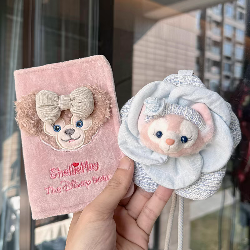 春日玲娜贝儿卡包挂件毛绒公仔玩偶可爱卡通耳机包零钱包挂饰女生