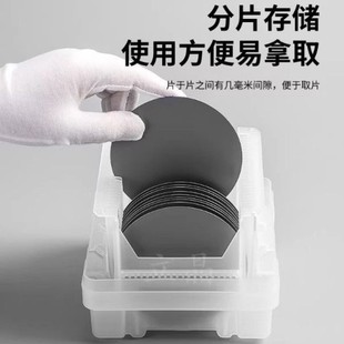 晶舟盒花篮周转盒晶片盒晶圆硅片盒半导体IC插片盒包装盒