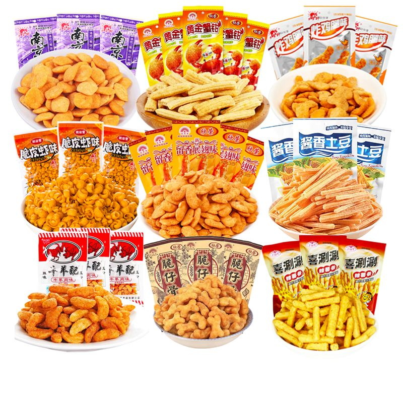 零食大礼包组合校园童年