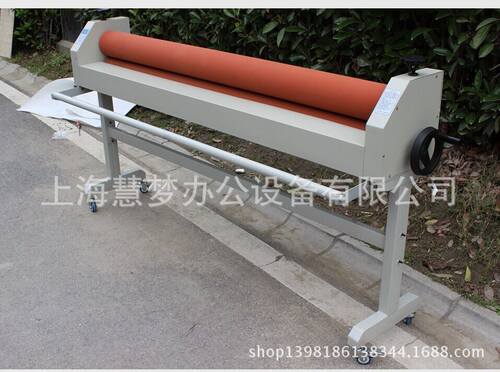 1600手动冷裱机1.6米覆膜机1.6米手动过膜机写真配套过膜