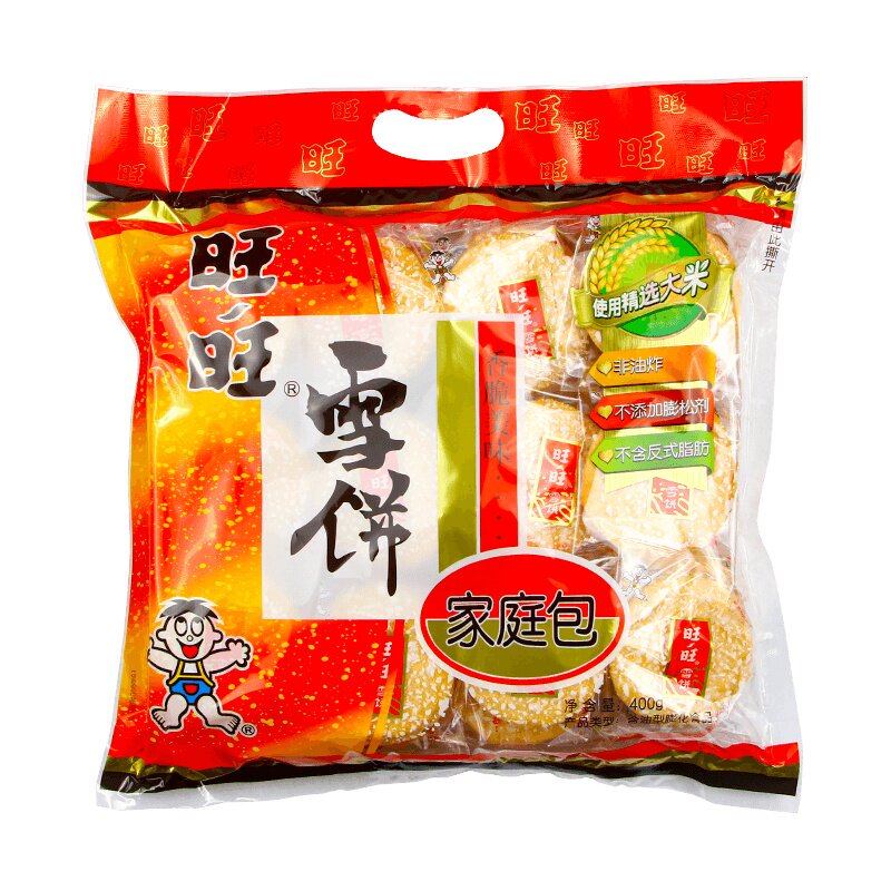 旺旺雪饼400g/1袋（约32包）图片