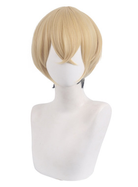 东京卍复仇者松野千冬重生之道黑色收脸cos动漫假发齐刘海