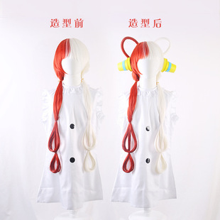 海贼王乌塔 新剧场版航海王世界的歌姬阴阳发UTA乌塔cos假发