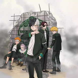 Breaker 杉下京太郎 樱遥 苏枋隼飞 cos假发 梅宫一 Wind