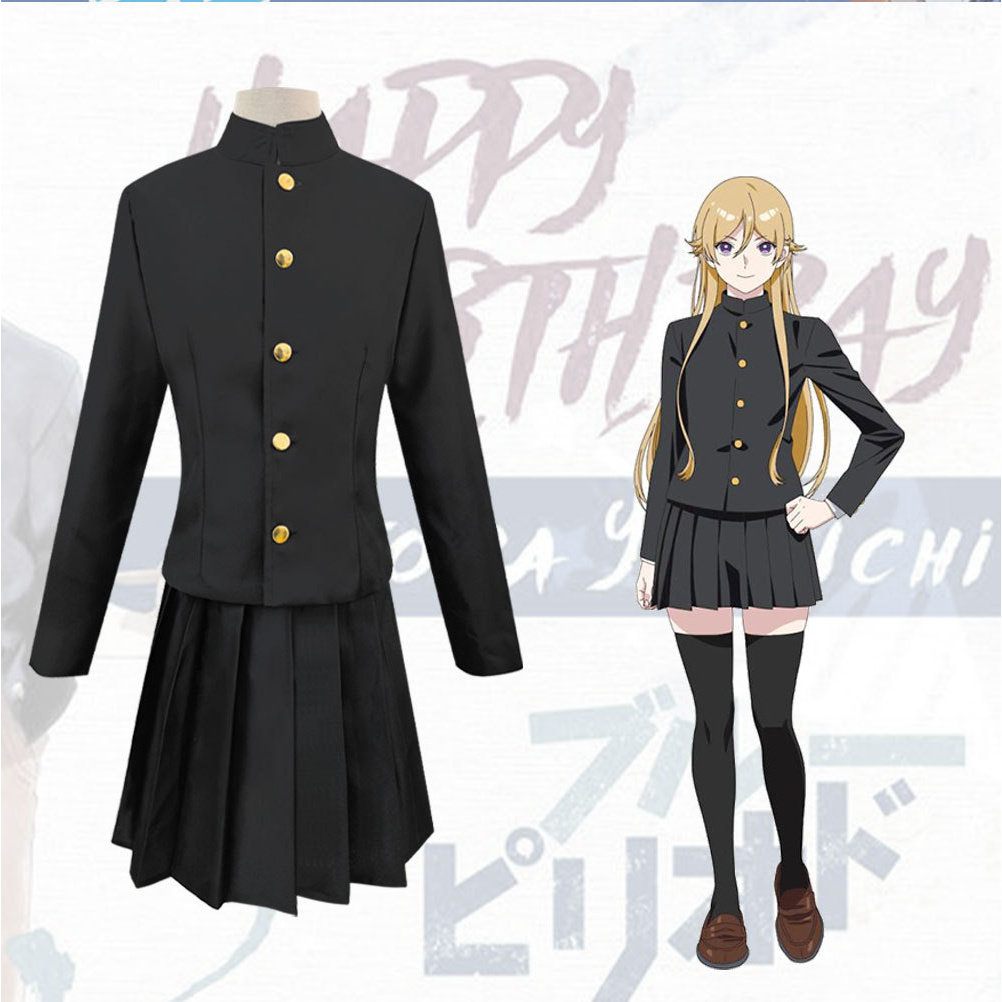 蓝色时期cos服 矢口八虎 鲶川龙二全员cosplay动漫男女制服校服