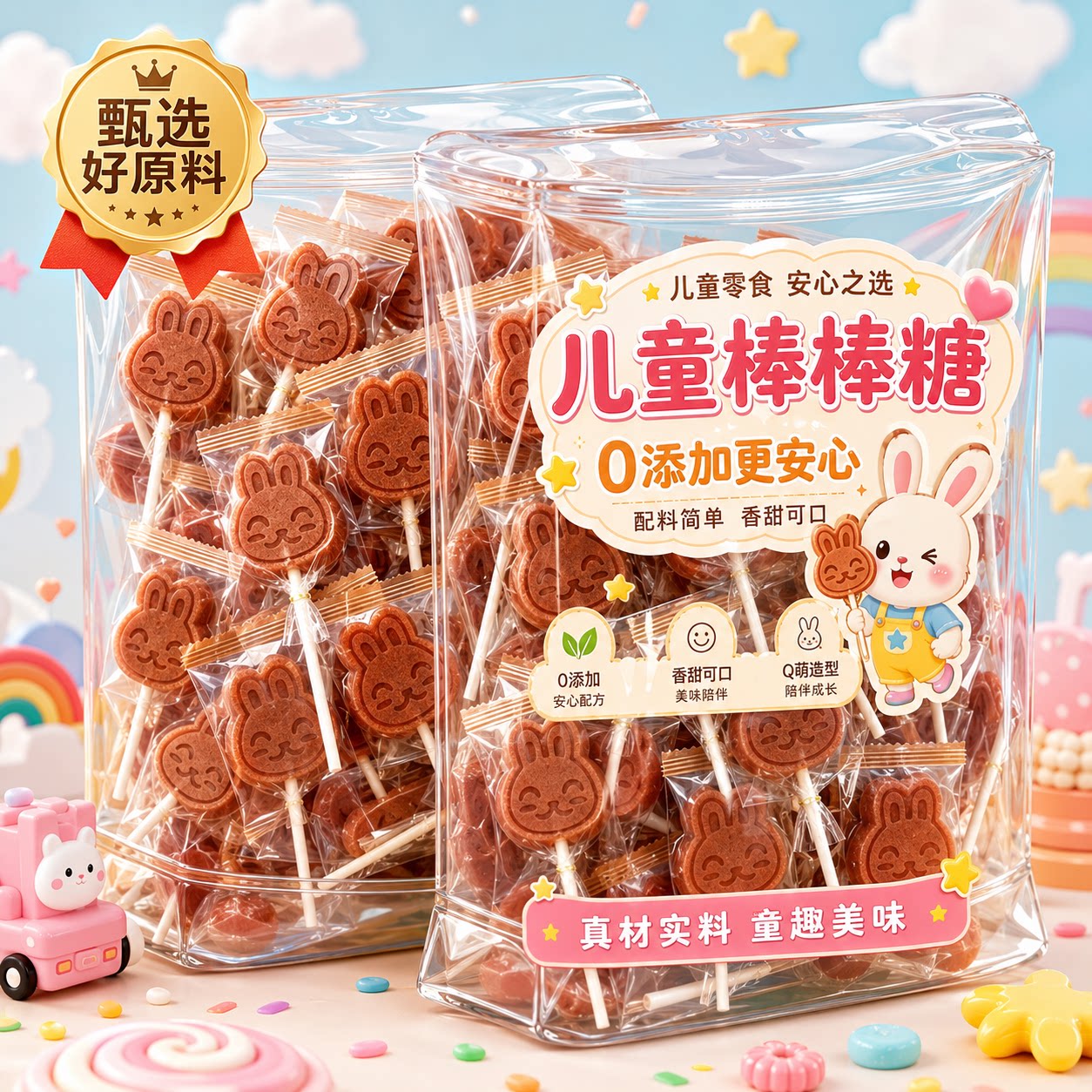 有机山楂棒棒糖无添加儿童独立包装婴儿山楂蜜饯冻干鸡内金零食