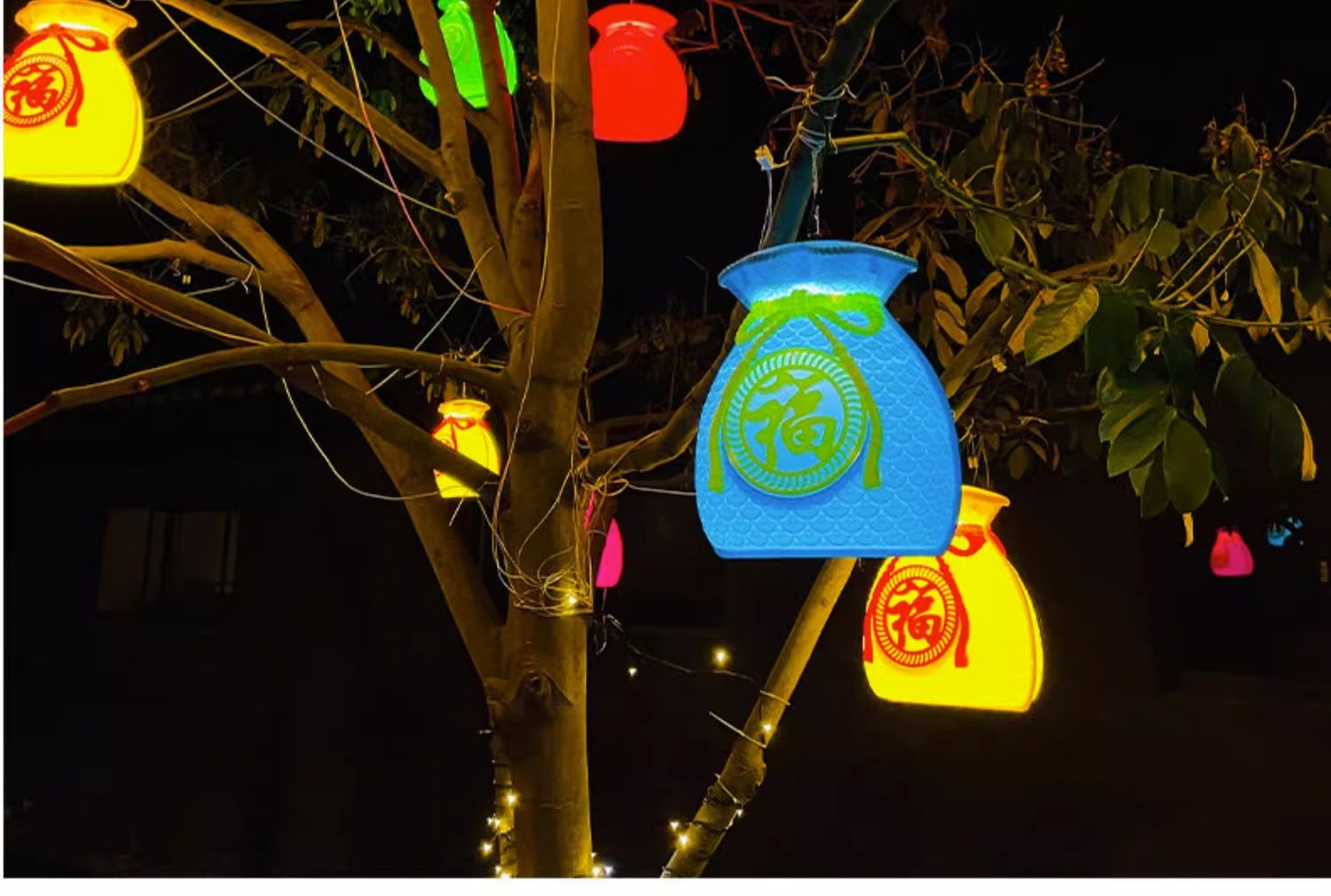 led3D福袋平板福袋棒棒糖福鼓户外防水工程亮挂树街道亮化装饰灯,节庆用品/礼品,装饰灯,淘宝优惠券,粉丝福利购,淘宝优惠卷