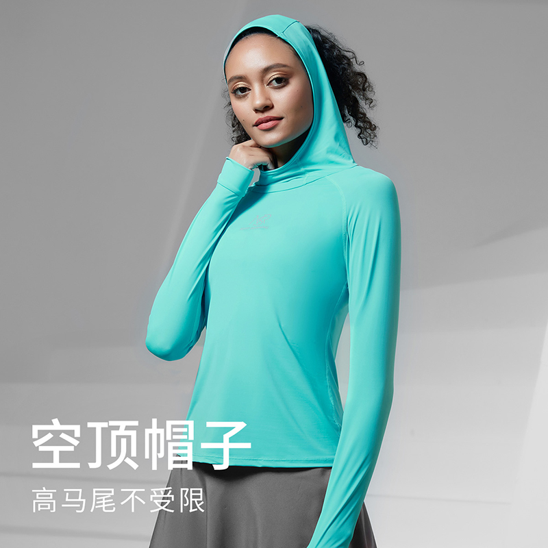 跑步运动COSLEAF/科里芙长袖连帽