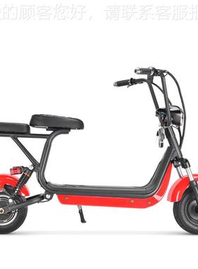 厂电家直供款小哈雷车800W电动车迷你女新士代车步动自行车E BMIN