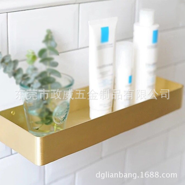 纯黄铜置物盒壁挂厨房金色置物架墙上浴室收纳置物架客厅置物搁板,金属材料及制品,铜材,淘宝优惠券,粉丝福利购,淘宝优惠卷