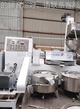 大型螺旋油机 菜籽油大榨UIB豆熟榨榨机 坊不锈钢食用油压机