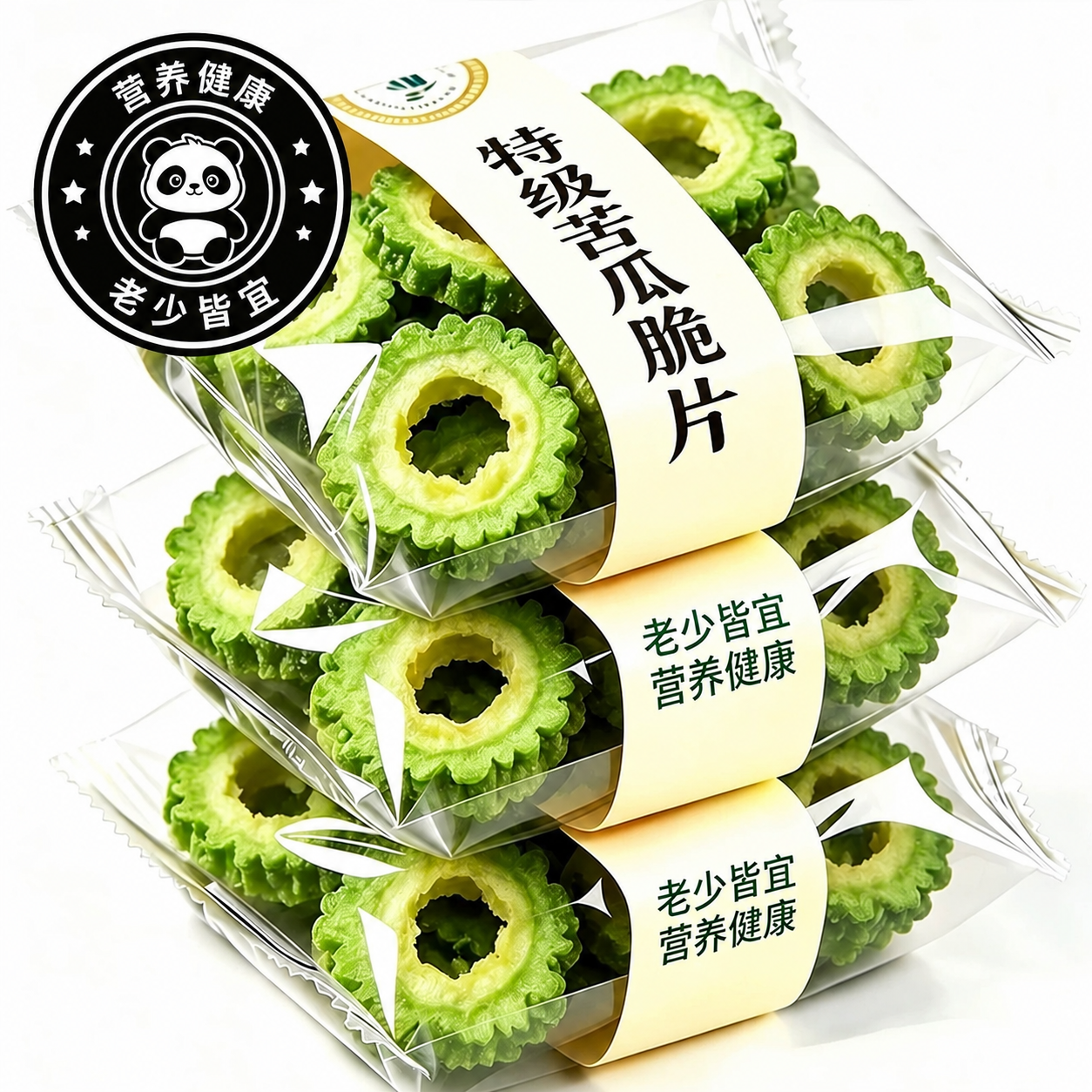 苦瓜脆片即食无糖无添加