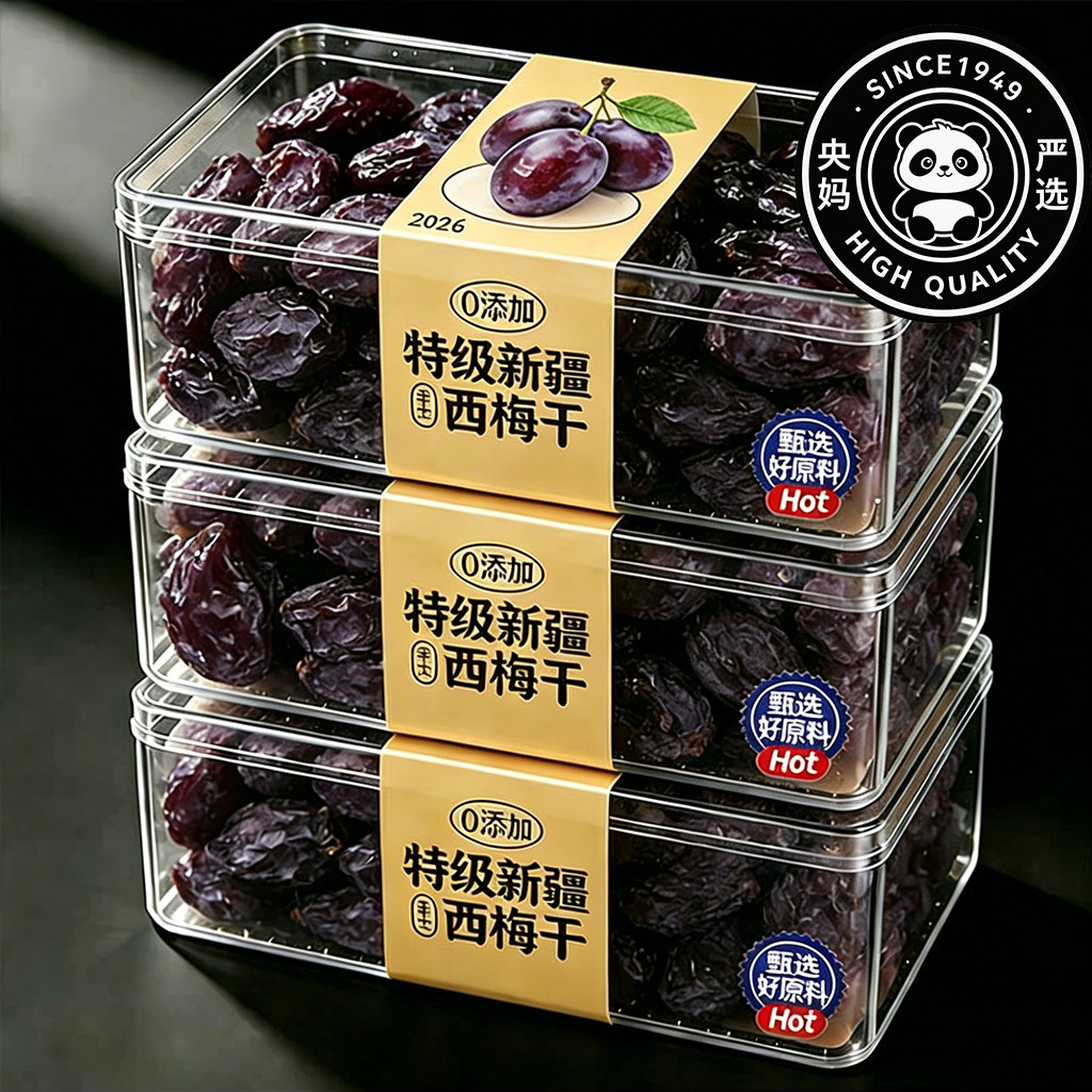 央妈严选新疆西梅干无添加糖官方旗舰店孕妇润肠脂排便肥果干零食
