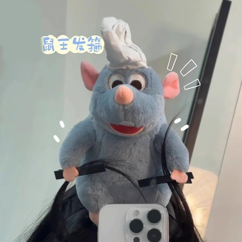 鼠王发箍可爱搞怪卡通边夹