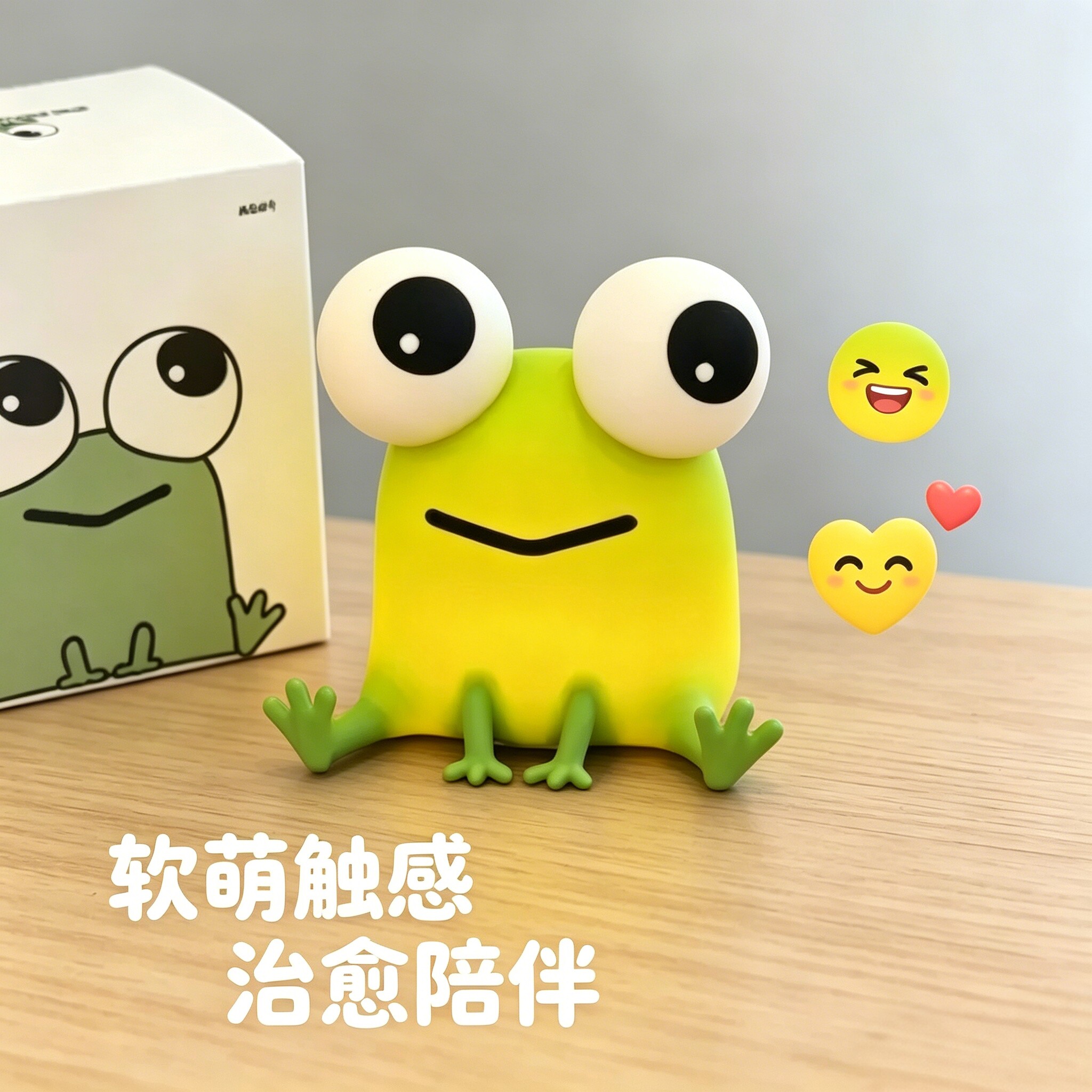 可爱小青蛙小夜灯新款硅