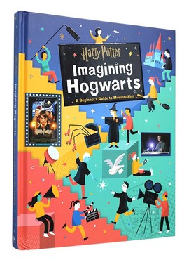 哈利波特 畅想霍格沃茨 电影制作初学指南 英文原版 Harry Potter: Imagining Hogwarts 儿童趣味益智活动书 精装