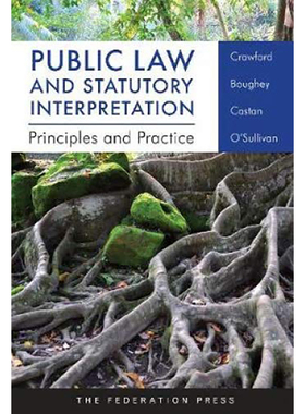 现货 英文原版 Public Law and Statutory Interpretation:Principles and Practice 9781760021528