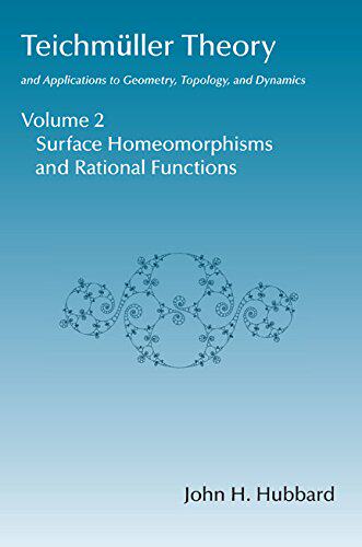 【3-6周达】进口原版 Teichmuller Theory Volume 2:Surface Homeomorphisms and Rational Functions 9781943863006