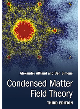 现货 英文原版 凝聚态场论 第三版 Condensed Matter Field Theory 剑桥出版 9781108494601