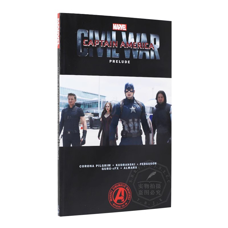 美国队长内战电影前奏漫画英文原版 Marvel's Captain America: Civil War Prelude漫威进口漫画书全彩平装 Paperback