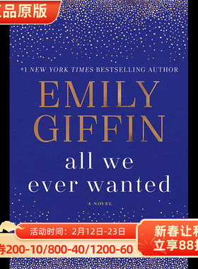 现货 英文原版 我们曾经想要的一切 All We Ever Wanted (Thorndike Press Large Print Basic)