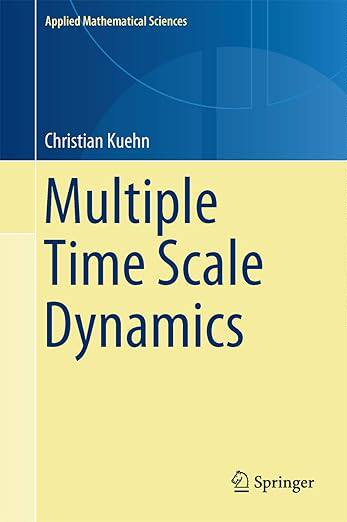 现货 英文原版 多时间尺度动力学Multiple Time Scale Dynamics 9783319123158