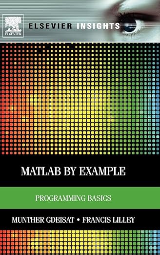 【3-6周达】英文原版 MATLAB? by Example: Programming Basics (Elsev 9780124052123