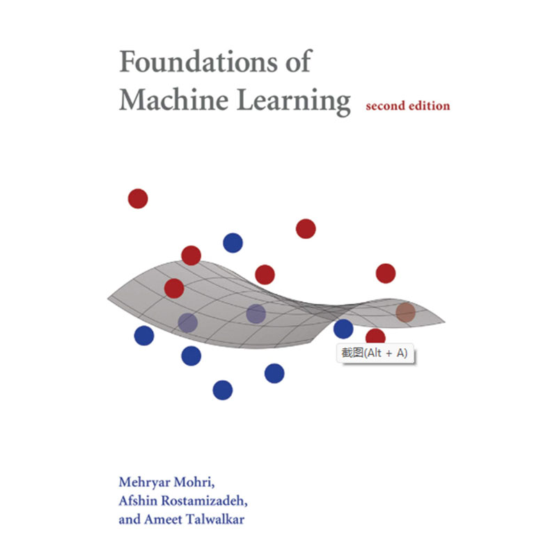 英文原版机器学习基础第2版