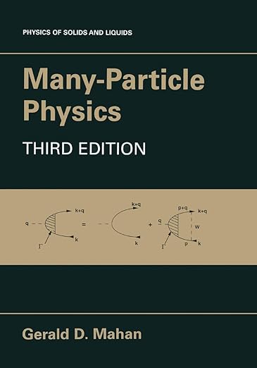 预订英文原版 Many-Particle Physics(Physics of Solids and Liquids)... 9781441933393-封面