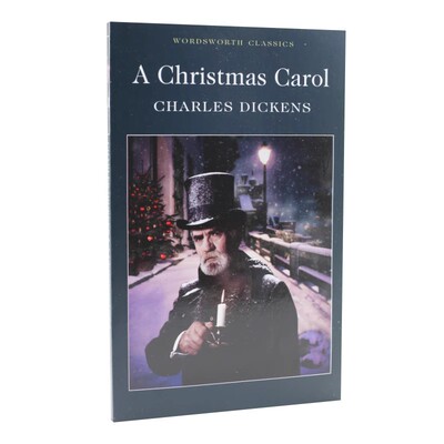 圣诞颂歌 英文原版 A Christmas Carol 进口小说 Charles Dickens 查尔斯狄更斯 英国文学名著 Wordsworth Classics 简装Paperback