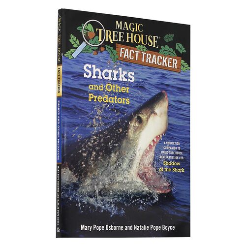 神奇树屋 英文原版童书 Sharks and Other Predators: A Nonfiction Companion to Magic Tree House Merlin Mission 25 平装