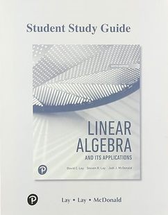 Algebra 9780135851234 Study Applications Its and Linear for Guide 英文原版 现货