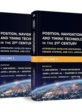 【3~6周达】 Position, Navigation, and Timing Technologies in the 21st Century, Volumes 1 and 2... 9781119458340