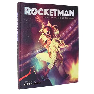 火箭人 电影官方指南 艺术画册 设定集 英文原版 Rocketman 艾尔顿约翰 音乐传奇人物 进口书 电影幕后制作花絮道具 精装硬封皮